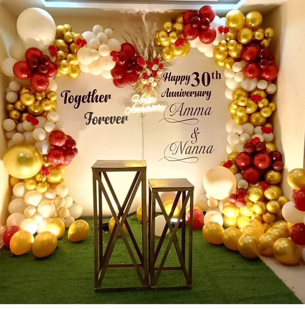 Anniversary Theme Decoration