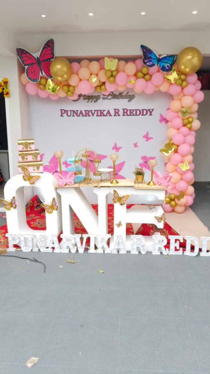 Beautifull Butterfly Theme Decor
