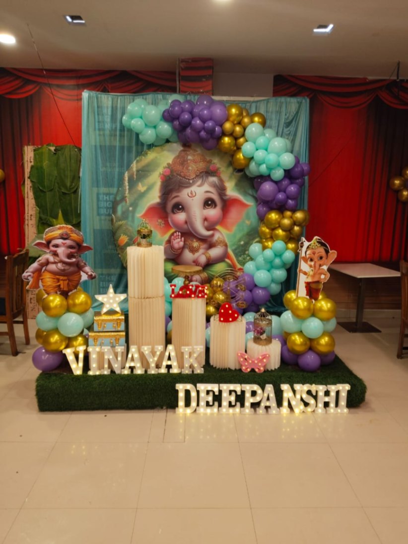Ganesha Theme Decor