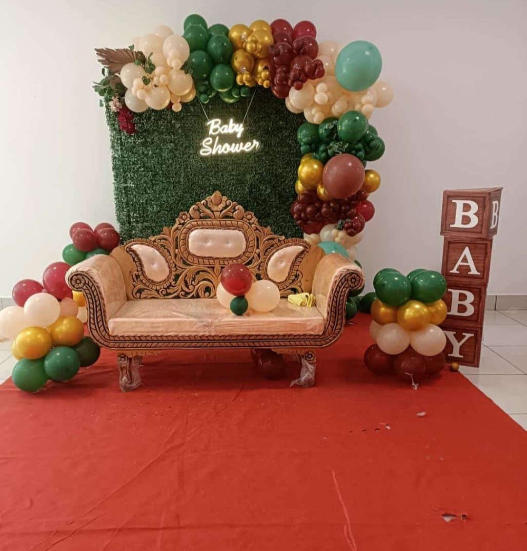 Green Themed Oh baby