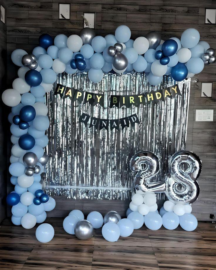 Simple Blue Theme Decor